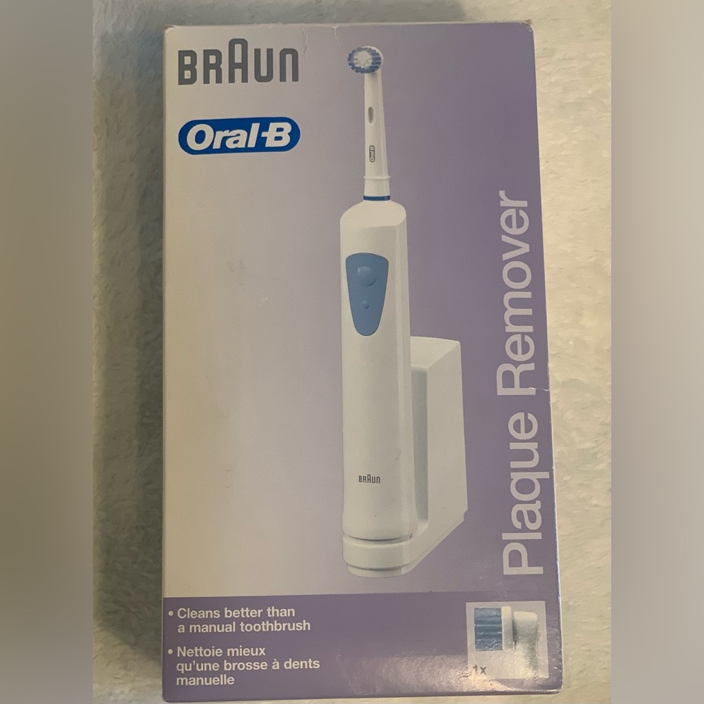Braun Oral B Plaque Remover. New. Electric toothbrush.